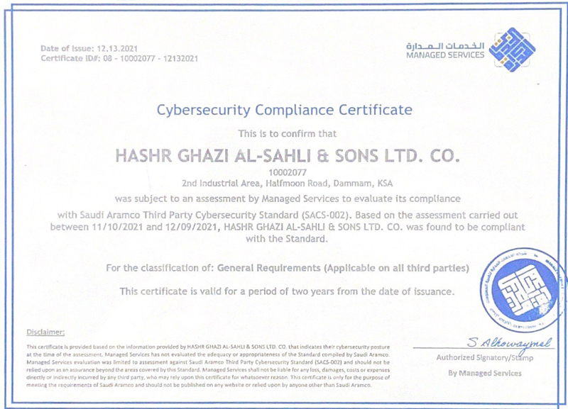 Awards & Certificates